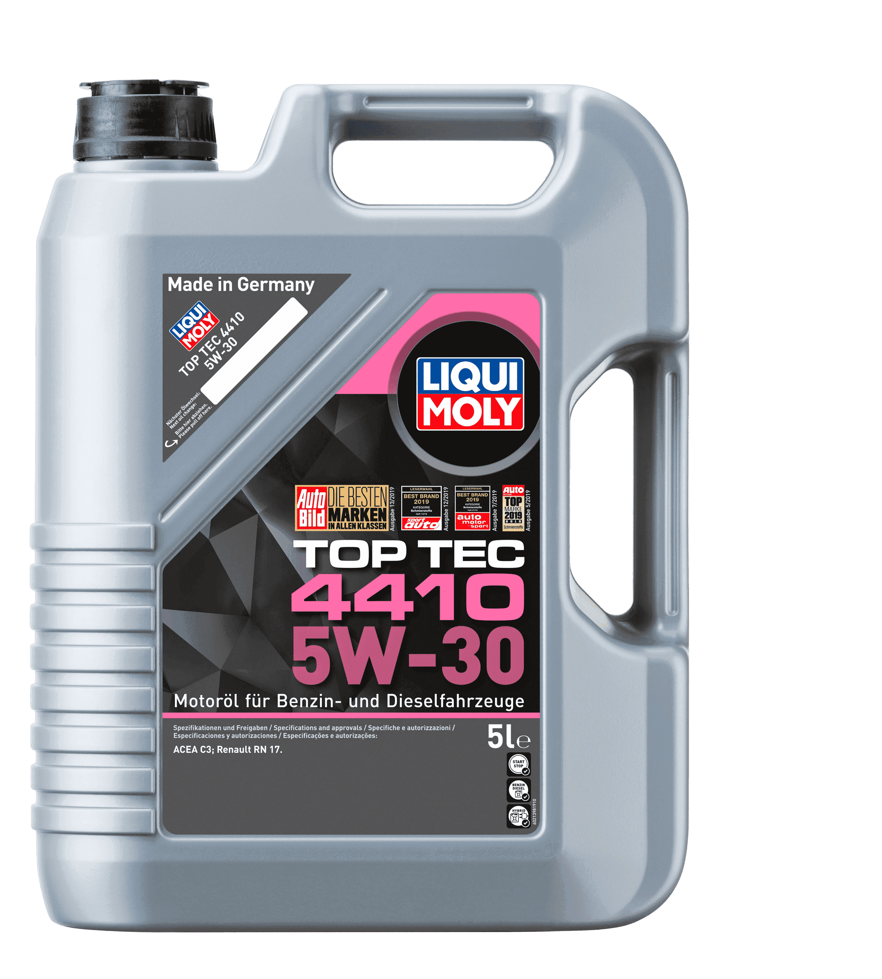 Моторное масло Liqui Moly Top Tec 4410 5W-30, 5л